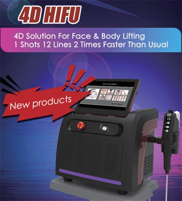 KES Long Life Span 4D Hifu Machine For Facial And Body Anti-aging