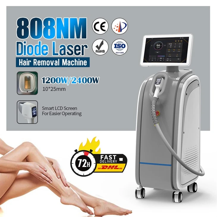 peiriant laser deuod 808 fertigol