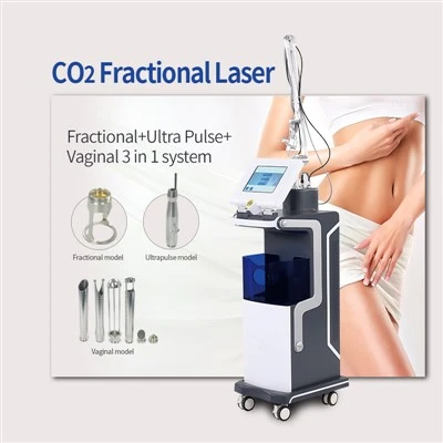 Tube metel 30W Harddwch Ffractional Co2 Laser