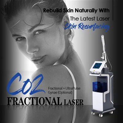 Peiriant Proffesiynol Laser Ffracsiynol CO2 Ar gyfer Tynnu Scar