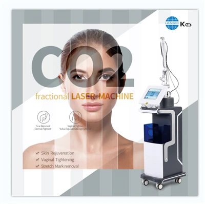 UDA Wedi'i Wneud RF Tiwb Metel Ffractional Co2 Laser / Laser Tynnu Scar A Thriniaeth Vaginal Peiriant Laser