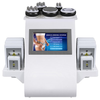 Peiriant Slimio Cavitation Gwactod RF